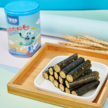 力诚宝宝高钙肉松海苔卷海味夹心休闲小吃紫菜即食儿童休食零食
