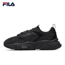 斐乐（FILA）跑步鞋老爹鞋男子跑步鞋MARSⅡ火星二代情侣款复古运动鞋休闲鞋 黑-BK-F12M141116F 41