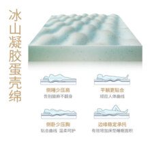 【轻奢】澳美雅轻奢床垫 独立布袋簧 黄麻 进口乳胶床垫 软硬双面