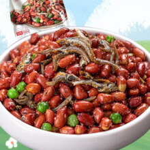 小鱼干香酥油炸花生米 250g*2包 开袋即食下酒菜