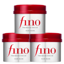 FINO芬浓【丁禹兮同款】浓厚美容液发膜230g*3 烫染受损滋养焗油膏