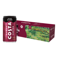 需凑单：可口可乐 COSTA 咖世家焙享黑咖浓咖啡饮料 180ml*12罐