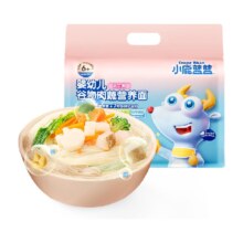 小鹿蓝蓝婴幼儿谷肉蔬营养面  450g