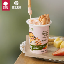 光合星球（THE BABYPANTRY）babycare侏罗纪队长高高蘸酱饼干高钙奶酪蘸蘸乐儿童零食酥脆25g