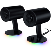 雷蛇（Razer）天狼星幻彩版 -2.0游戏音箱 桌面音响 幻彩重低音音箱 电脑音箱