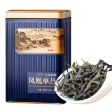 寅伯茶坊潮州凤凰鸭屎香类清香型大乌叶老枞单枞茶乌东单丛乌龙茶叶礼罐装 大乌叶秋茶105克*1罐
