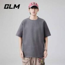 森马集团，GLM 男士纯色圆领简约T恤 多色