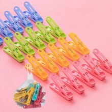 88VIP:茶花20只家用晾塑料晾衣夹2.18元（需领券）+淘金币47个