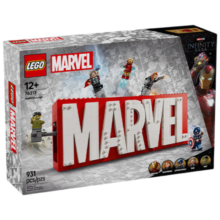 乐高（LEGO）积木拼装玩具 超级英雄漫威 76313漫威标识与小人仔14岁+生日礼物