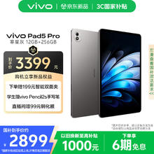 vivo Pad5 Pro 13.0英寸 平板电脑（天玑9400、12GB、256GB、WiFi版、寒星灰）2899元