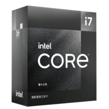 英特尔（Intel）酷睿 13代CPU处理器 台式机处理器 盒装CPU 13代i7-13790F 盒装【五年质保】