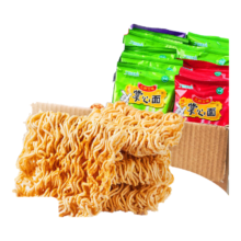 京喜掌心面方便面干吃面干脆面休闲零食15g 四味混合【40包】