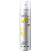 PLUS会员、需首购：RE:CIPE 玥之秘 水晶防晒喷雾 SPF50+ 50ml*3件+赠一次性洗脸巾
