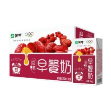 限地区、88VIP：蒙牛 红枣口味早餐奶250ml×16盒
