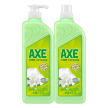 斧头牌（AXE）花茶护肤洗洁精1.18kg*2瓶茉莉茶香祛油不伤手新老包装随机发货