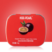 kisspearl KISS PEARL 无糖薄荷糖 1盒