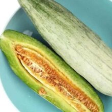 小程序、plus会员：京觅山东头茬羊角蜜甜瓜 净重2.5斤单果250g起