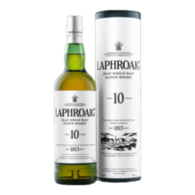 plus会员：拉弗格（Laphroaig）10年 苏格兰艾雷岛 单一麦芽威士忌 700ml 40度 礼盒装 进口洋酒+凑单