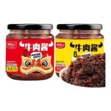 再降价：下饭菜 牛肉酱 110g*4瓶装