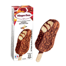 哈根达斯（Haagen-Dazs）【杨幂同款】香草焦糖扁桃仁味脆皮条69g