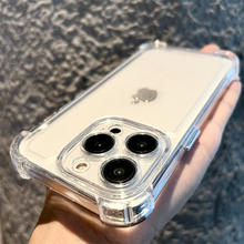 宝格鸟 简约高级感适用苹果15手机壳iphone13/16透明15pro全包max防摔14promax硅胶11/12男x/xr/7/8plus气囊15promax