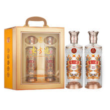 五粮液 WULIANGYE 股份东方龙 龙运礼盒 中国红 浓香型白酒52度500ml*2瓶 送礼宴饮