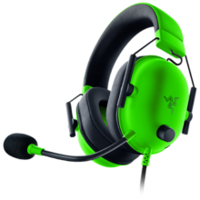 Razer 雷蛇 国际版 旋风黑鲨V2X 有线头戴式电竞游戏耳机 绿色