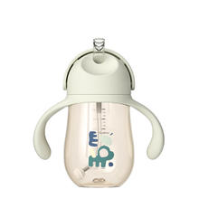 淘气宝贝 taoqibaby TQ1031 儿童吸管杯 260ml 青芥绿