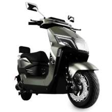 五星钻豹 X4 电动摩托车 ZB2000DT-2 松石绿