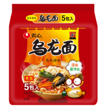 农心 乌龙面拉面 方便面 袋面五连包 120g*5包