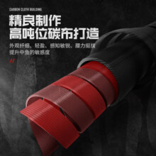 鱼猎人征途路亚竿马口碳素单钓鱼竿打黑专用抛海竿套装翘嘴杆渔具
