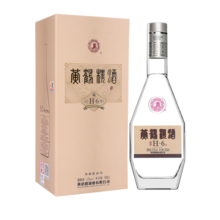 黄鹤楼酒 经典H6 53度 清香型白酒 单瓶装  纯粮酒 高粱酒 送礼酒 53度 500mL 1瓶