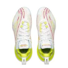 百亿补贴：李宁 LI-NING 闪击11 磁场丨篮球比赛鞋男子24秋季轻量高回弹篮球运动鞋ABAU053 钻粉色-2 42