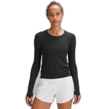 lululemon 1h可退 日潮跑腿Lululemon露露乐蒙Swiftly Tech时尚跑步衬衫prod