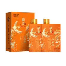 摘要 贵州金沙酱香型白酒 大曲坤沙年货礼盒 53%vol 500mL 2瓶 礼品袋