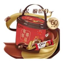 Dove 德芙 年年得福 巧克力4.5*60粒桶装270g
