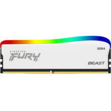 金士顿 (Kingston) FURY 16GB DDR4 3200 台式机内存条 Beast野兽系列 RGB灯条 特别版 骇客神条