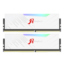 金百达（KINGBANK）32GB(16G×2)套装 DDR4 3600 台式机内存条海力士原装CJR/DJR颗粒 白刃RGB灯条 C18