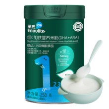 英氏婴幼儿米粉维C加铁DHA+ARA米粉258g营养宝宝辅食加铁米糊6月+