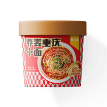 悬河滩荞麦重庆小面桶装方便面非油炸懒人宿舍免煮速食泡面酸辣粉