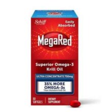 Schiff MegaRed 脉拓 高纯度精萃omega-3南极磷虾油 750mg*80粒