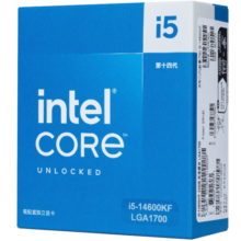 英特尔(Intel) i5-14600KF 酷睿14代 处理器 14核20线程 24M三级缓存 台式机CPU 游戏办公 畅玩无畏契约
