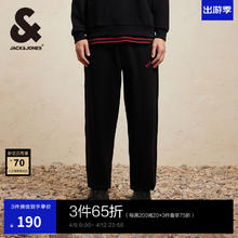 杰克琼斯 杰克·琼斯（JACK&JONES）25年CNY联名蛇年新年款潮流休闲裤长裤子 黑