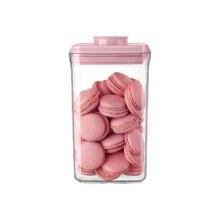 安扣密封罐食品级糖果零食储存罐防潮密封储物罐压式食品密封盒