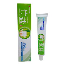 清仓价：竹盐 固齿源皓齿牙膏105g 清爽薄荷