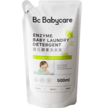 bc babycare婴儿酵素洗衣液宝宝专用无酒精去污洗衣液 【补充装】酵素洗衣液500ml