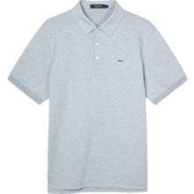 雅戈尔 短袖POLO衫男翻领舒爽透气棉手感舒适POLO衫 VSPC533066DCA灰色 2XL