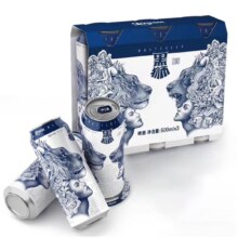 PLUS会员：黑狮啤酒 白啤 500ml*3听