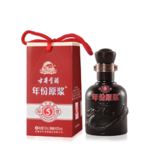 需换购：古井贡酒 古5 年份原浆 40.6度 浓香型白酒 100ml 单瓶装
