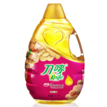 刀唛（Knife）花生油2.2L 臻原香物理压榨一级精炼食用油 香港品牌 团购送礼